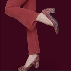 Libby Edelman Leopard Print Heels